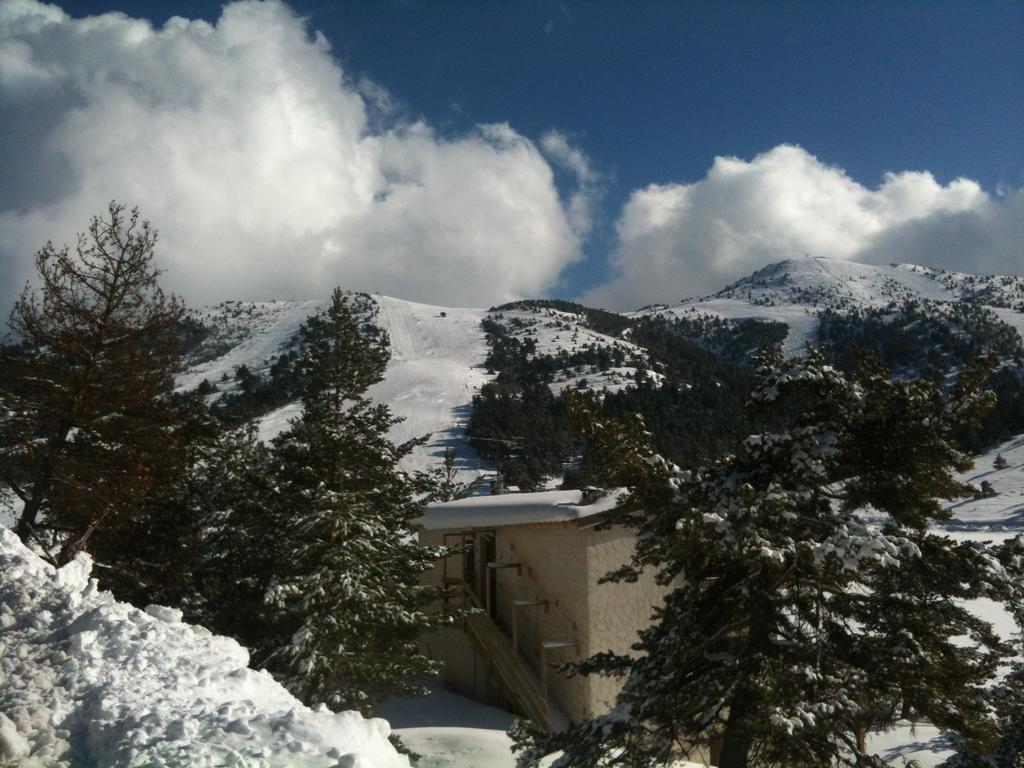 Apartment Face Aux Pistes Greolieres les Neiges Esterno foto