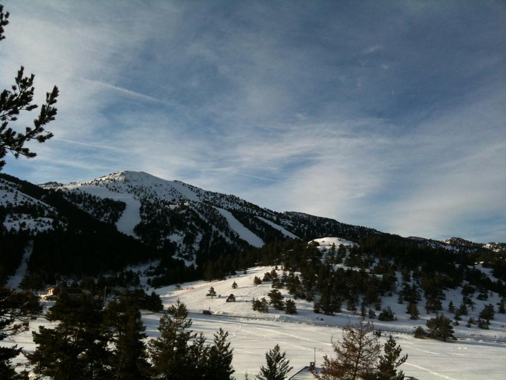 Apartment Face Aux Pistes Greolieres les Neiges Esterno foto