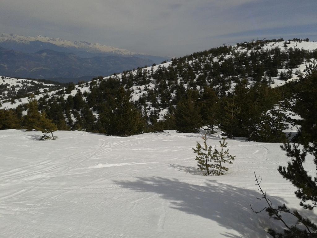 Apartment Face Aux Pistes Greolieres les Neiges Esterno foto