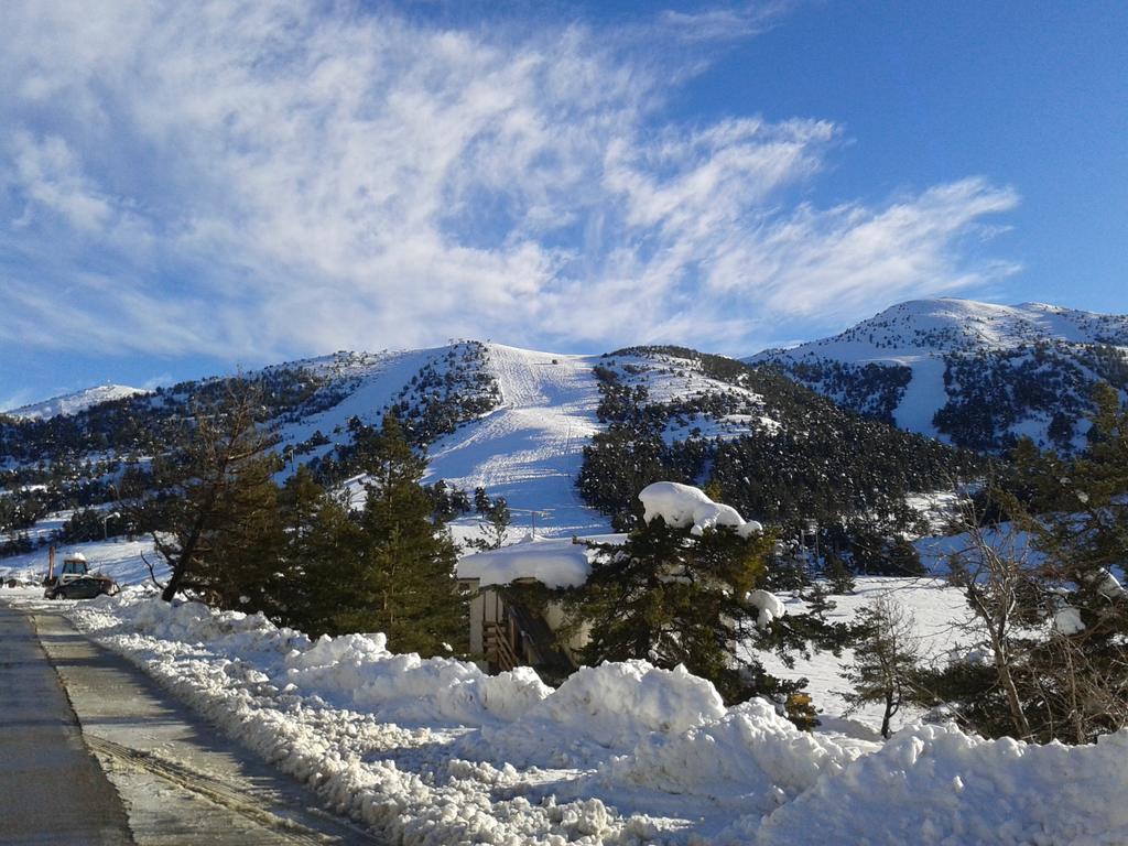 Apartment Face Aux Pistes Greolieres les Neiges Esterno foto