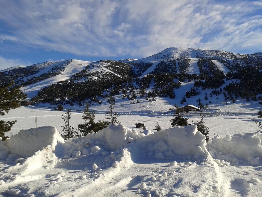 Apartment Face Aux Pistes Greolieres les Neiges Esterno foto