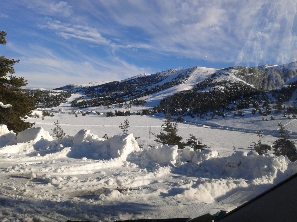 Apartment Face Aux Pistes Greolieres les Neiges Esterno foto