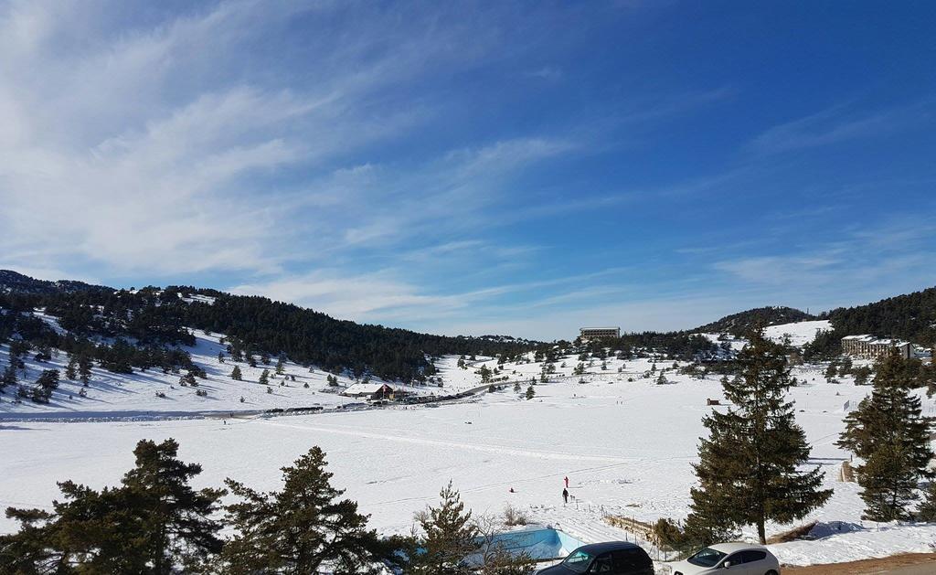 Apartment Face Aux Pistes Greolieres les Neiges Esterno foto