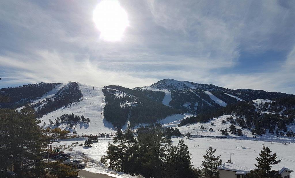 Apartment Face Aux Pistes Greolieres les Neiges Esterno foto