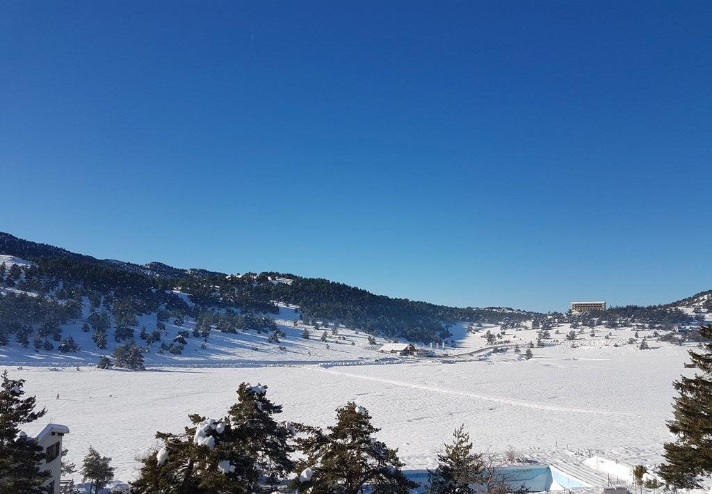Apartment Face Aux Pistes Greolieres les Neiges Esterno foto