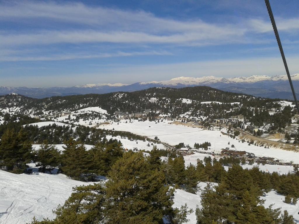 Apartment Face Aux Pistes Greolieres les Neiges Esterno foto